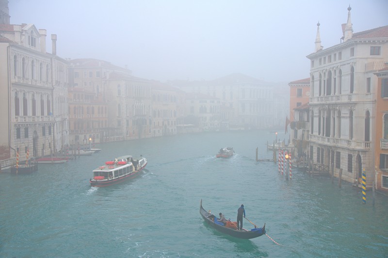 Nebel in Venedig