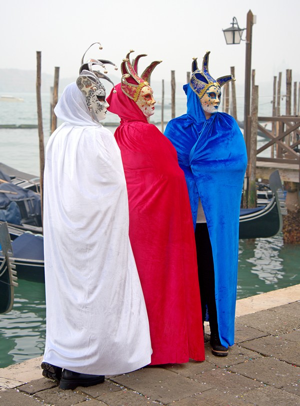 Trikolore in Venedig